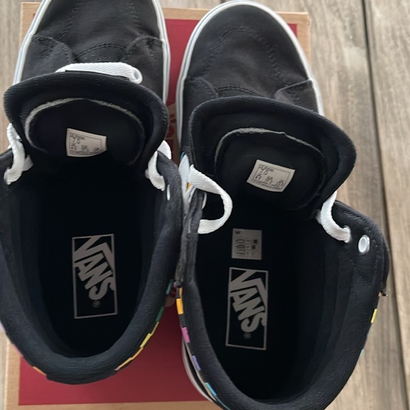 Vans Filmore high top multi colored  mini check - Picture 4 of 8